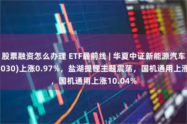 股票融资怎么办理 ETF最前线 | 华夏中证新能源汽车ETF(515030)上涨0.97%，盐湖提锂主题震荡，国机通用上涨10.04%